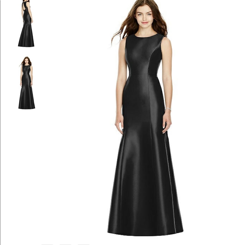 Bella Bridesmaids Dessy BB106 black dress